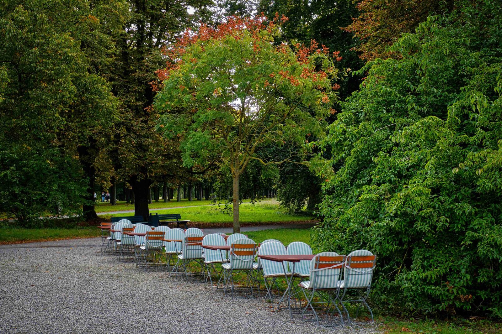 Open-air seating area at Epiphany vacation residence